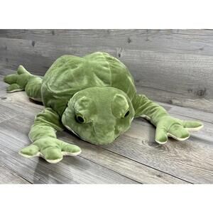 Large Green Frog Plush 23” - Ice King Bear Soft Stuffed Animal Toy